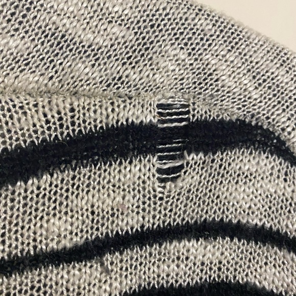 Aztec print long open cardigan - Picture 3 of 5